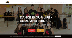 Desktop Screenshot of danceandfun.at